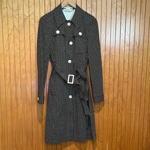 MICHAEL KORS Belted Trench Coat. Size M